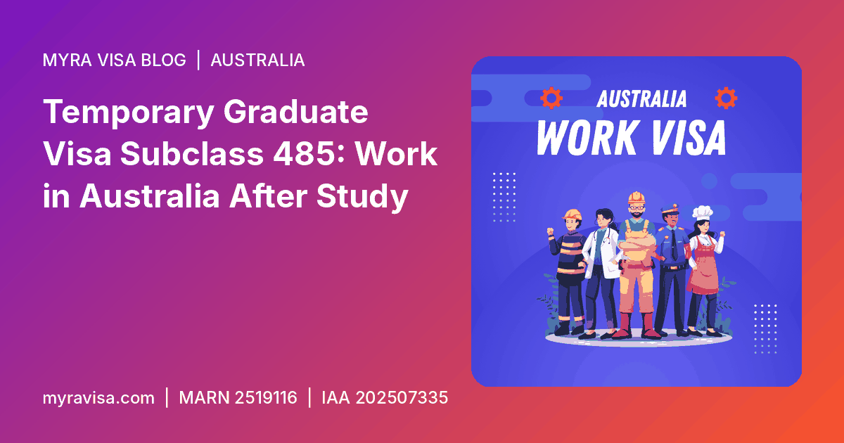 subclass 485 visa - Temporary Graduate Visa Subclass 485: Work in Australia After Study